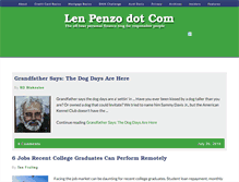 Tablet Screenshot of lenpenzo.com